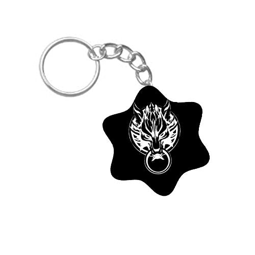 ShopTwiz Beast Printed Wooden (Hexagon) Keyring