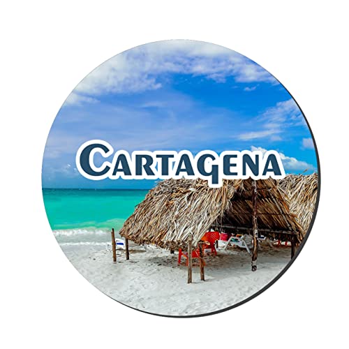 Prints and Cuts Cartagena City Decorative Large Fridge Magnet