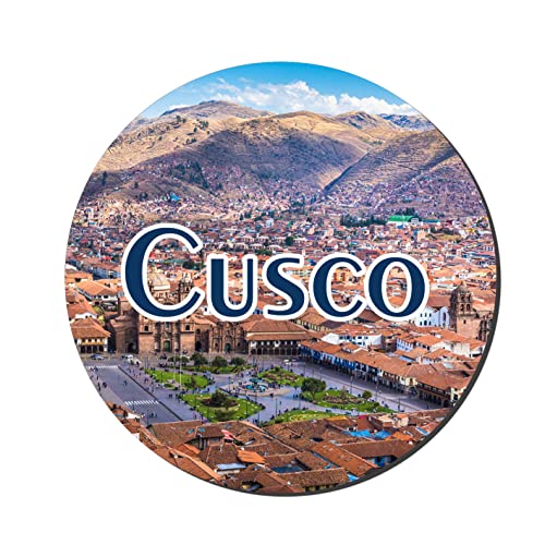 Prints and Cuts Cusco Decorative Large Fridge Magnet