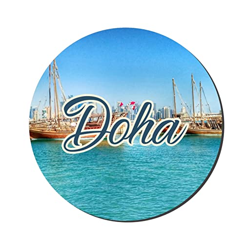 Prints and Cuts Doha - Decorative Large Fridge Magnet