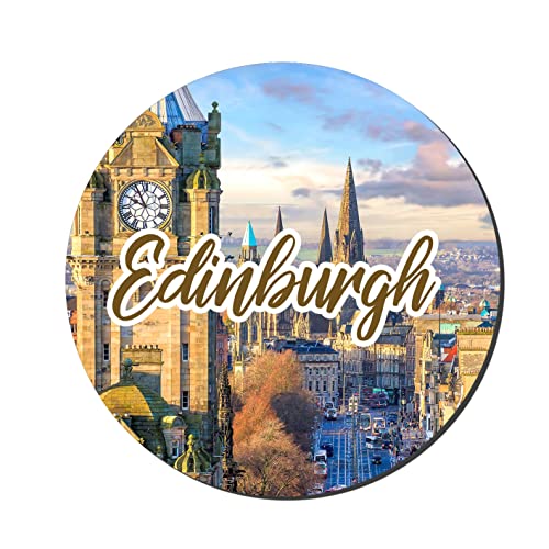 Prints and Cuts Edinburgh Awesome Decorative Large Fridge Magnet