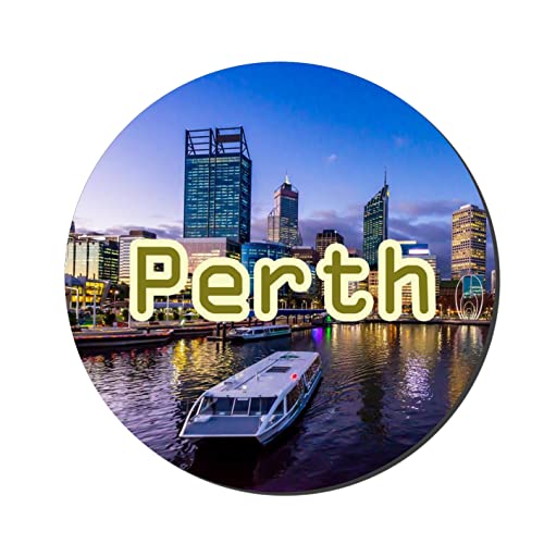 Prints and Cuts Perth Collection Decorative Large Fridge Magnet