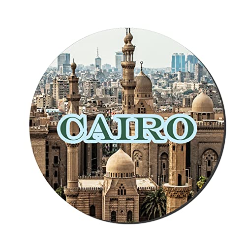 Prints and Cuts Cairo Premium Decorative Large Fridge Magnet