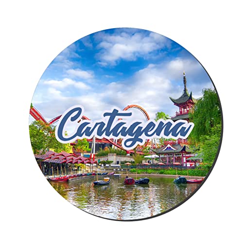 Prints and Cuts - Cartagena Decorative Large Fridge Magnet