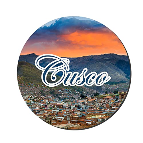 Prints and Cuts - Cusco Decorative Large Fridge Magnet