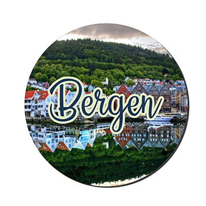 Prints and Cuts - Bergen Decorative Large Fridge Magnet