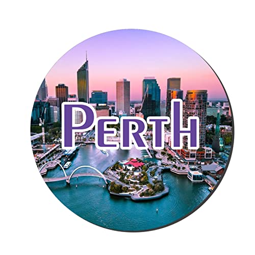 Prints and Cuts Perth Decorative Large Fridge Magnet