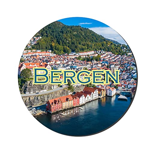 Prints and Cuts | Bergen Decorative Large Fridge Magnet