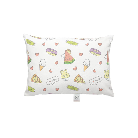 Prints and Cuts Toddler/Baby/New Born Pillow with Extra Soft Pillow Cover - Softy - 9" x 12" - Baby Pillow for Bedding, Bed Set - (Set of 1)