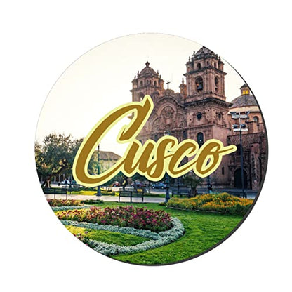 Prints and Cuts Cusco - Decorative Large Fridge Magnet