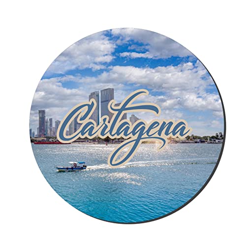 Prints and Cuts - Cartagena Decorative Large Fridge Magnet