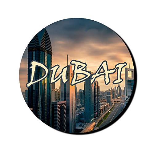 Turnhover Dubai Fridge Magnet (Multicolour)