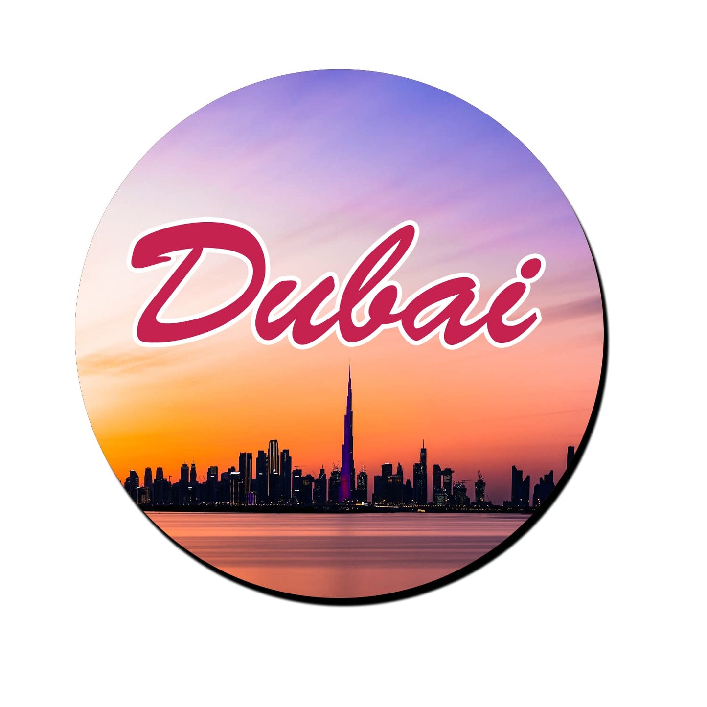 ShopTwiz Dubai Tourism Decorative Large Fridge Magnet