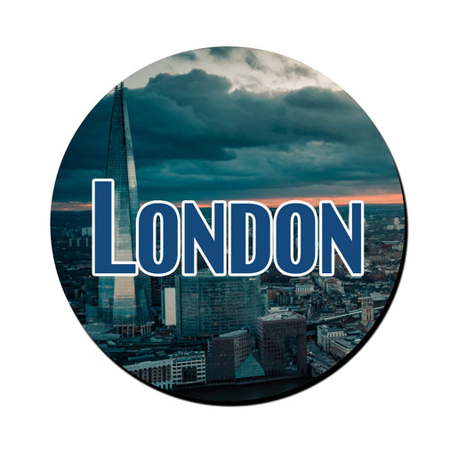 ShopTwiz London Tourism Decorative Large Fridge Magnet