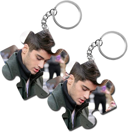 ShopTwiz Zayn Malik (1D) Wooden Puzzle Key Ring (Set of 2)