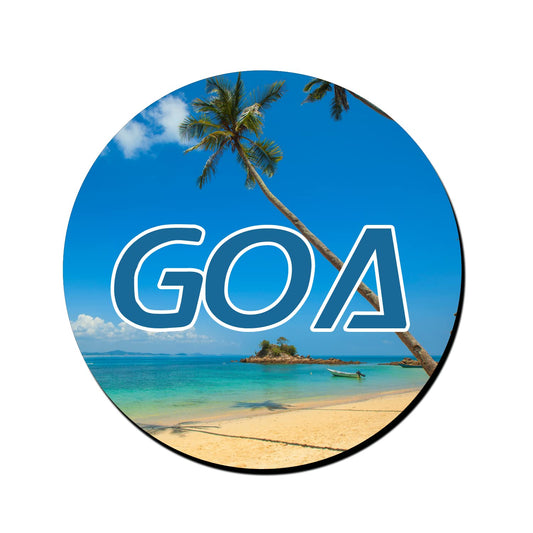 ShopTwiz Goa Beautiful Decorative Large Fridge Magnet