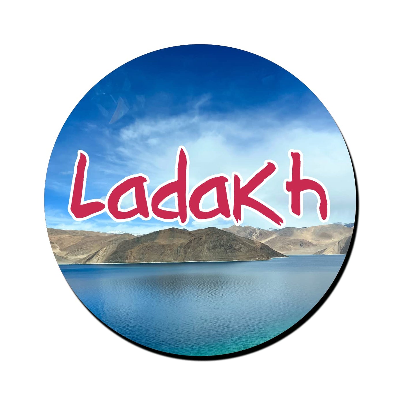 ShopTwiz Ladakh Paradise Decorative Large Fridge Magnet