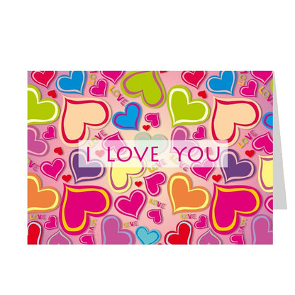 ShopTwiz I Love You Printed Greeting Card