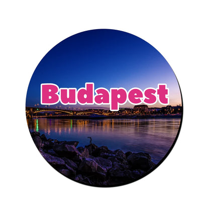 ShopTwiz Budapest Beautiful Decorative Large Fridge Magnet