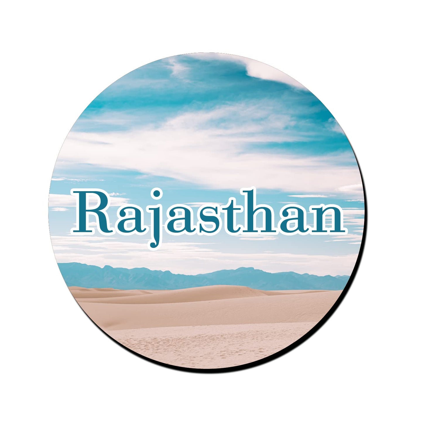 ShopTwiz Rajasthan Wonderland Decorative Large Fridge Magnet