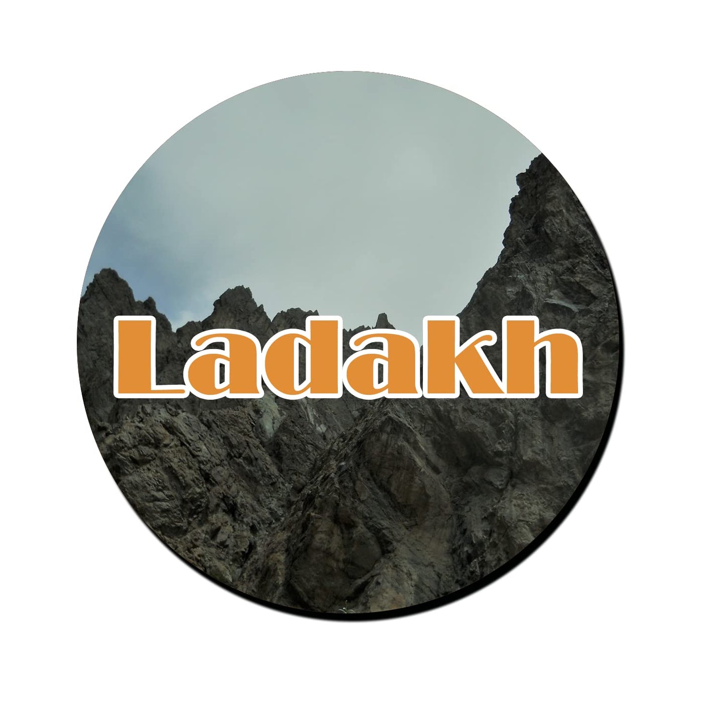 ShopTwiz Ladakh Tourism Decorative Large Fridge Magnet