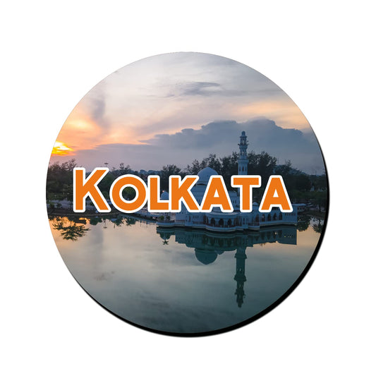 ShopTwiz Kolkata Wonderland Decorative Large Fridge Magnet