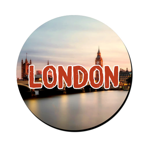 ShopTwiz London Picture Decorative Large Fridge Magnet