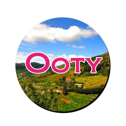 ShopTwiz Ooty Beauty Decorative Large Fridge Magnet