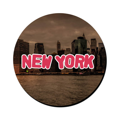 ShopTwiz New York Tourism Decorative Large Fridge Magnet
