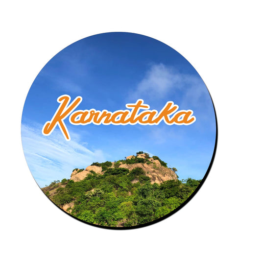 ShopTwiz Karnataka Awesome Decorative Large Fridge Magnet