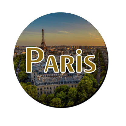 ShopTwiz Paris Tour Decorative Large Fridge Magnet