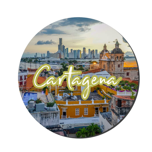 Prints and Cuts Cartagena Decorative Large Fridge/Almirah Magnet