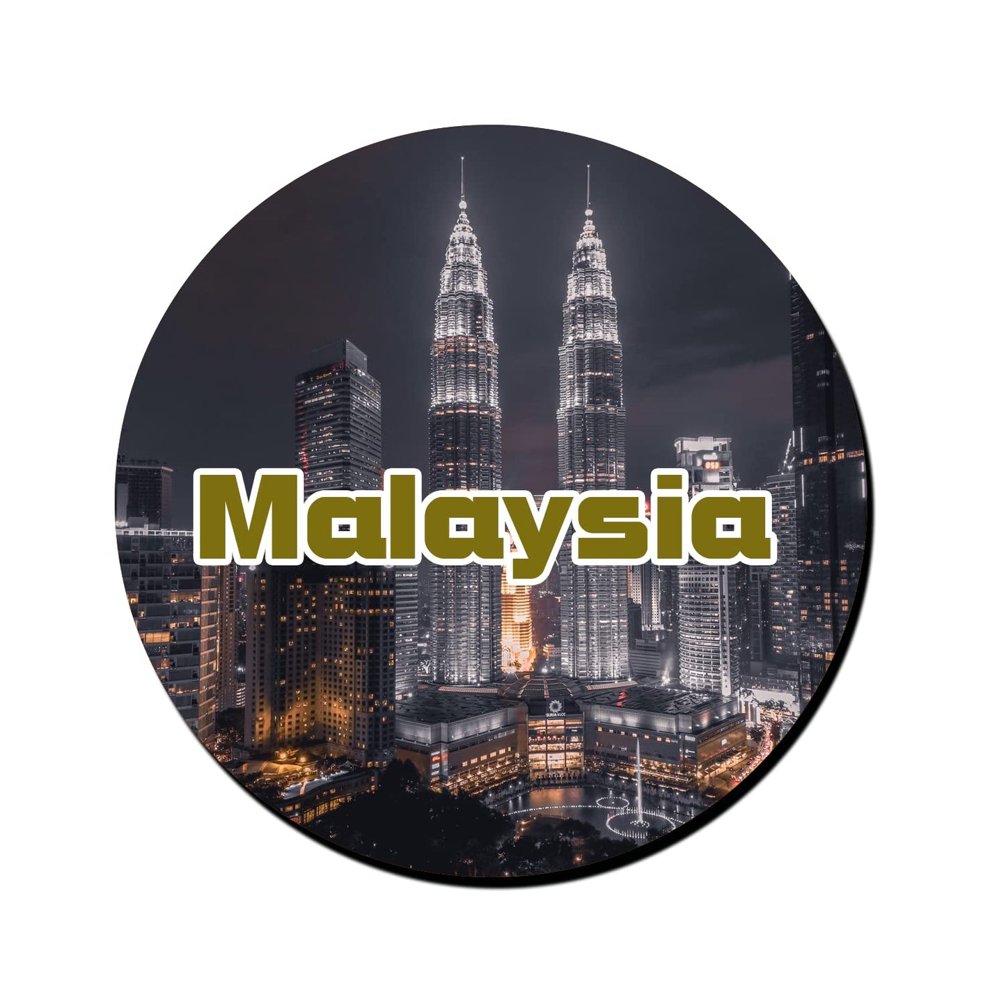 ShopTwiz Malaysia Travel Decorative Large Fridge Magnet