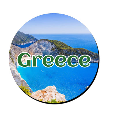 ShopTwiz Greece Travel Decorative Large Fridge Magnet