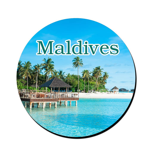 ShopTwiz Maldives Magnificent Decorative Large Fridge Magnet