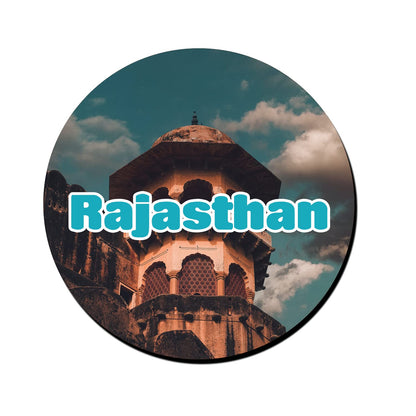 ShopTwiz Rajasthan Picture Decorative Large Fridge Magnet