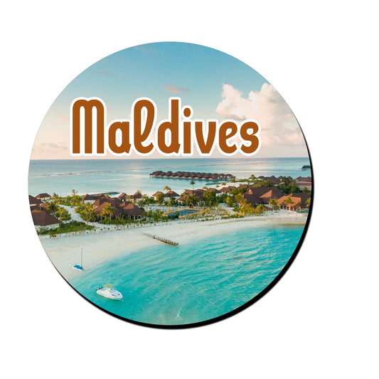 ShopTwiz Maldives Pretty Decorative Large Fridge Magnet