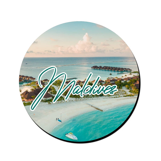 ShopTwiz Maldives Alluring Decorative Large Fridge Magnet