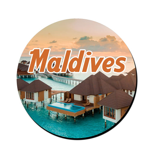 ShopTwiz Maldives Graceful Decorative Large Fridge Magnet
