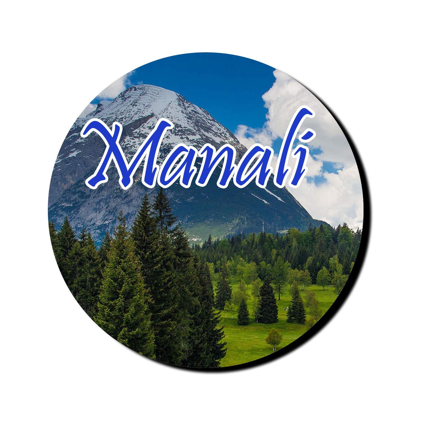 Turnhover Manali Fridge Magnet (Multicolour)