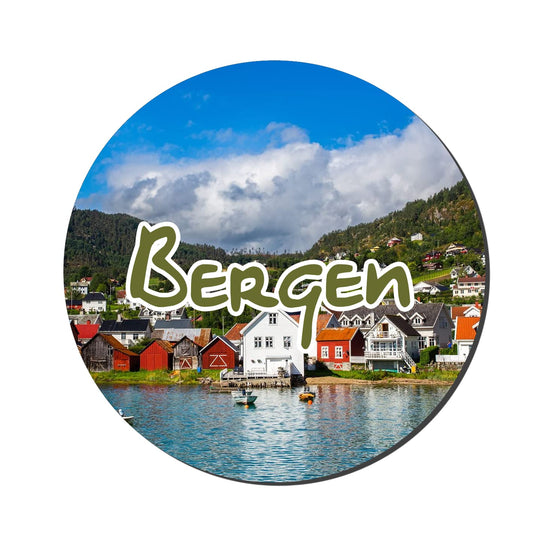 Prints and Cuts - Bergen Decorative Large Fridge Magnet