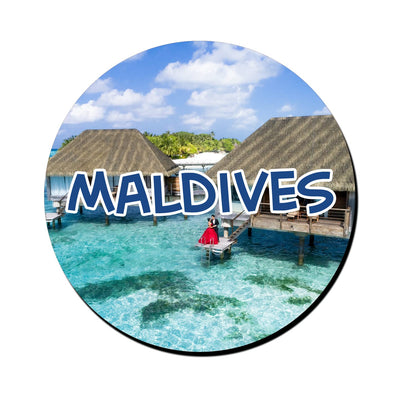 ShopTwiz Maldives Beautiful Decorative Large Fridge Magnet