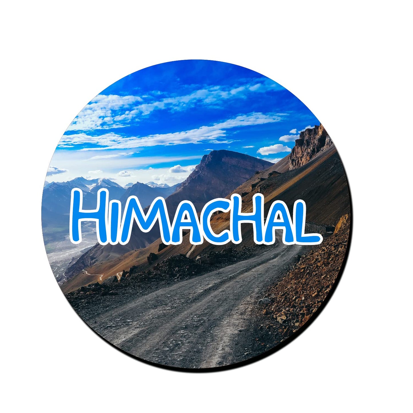 ShopTwiz Himachal Decorative Large Fridge Magnet