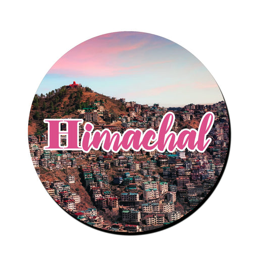 ShopTwiz Himachal Tourism Decorative Large Fridge Magnet