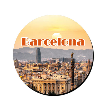 ShopTwiz Barcelona Decorative Large Fridge Magnet