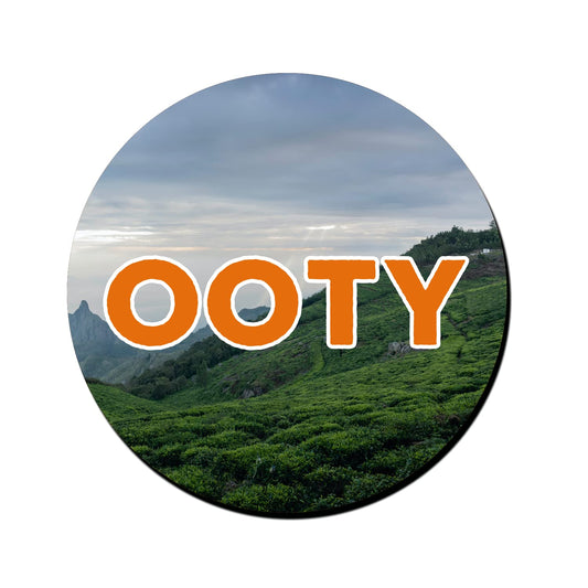 ShopTwiz Ooty Travel Decorative Large Fridge Magnet