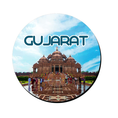 ShopTwiz Gujarat Decorative Large Fridge Magnet