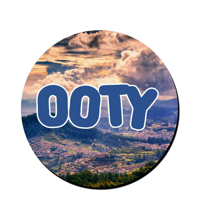 ShopTwiz Ooty City Decorative Large Fridge Magnet