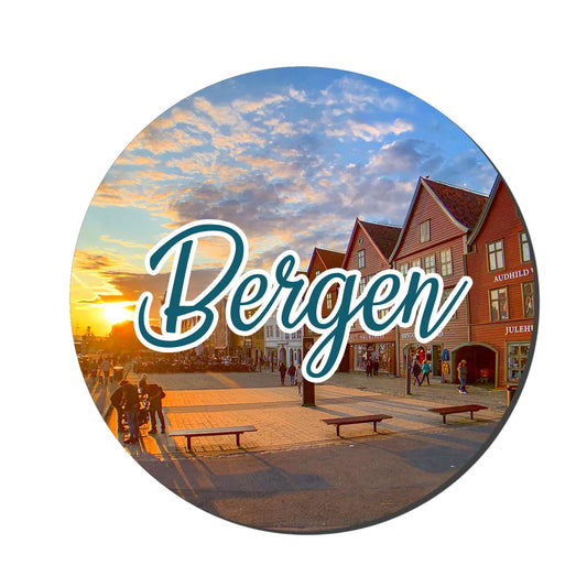 Prints and Cuts || Bergen Decorative Large Fridge Magnet