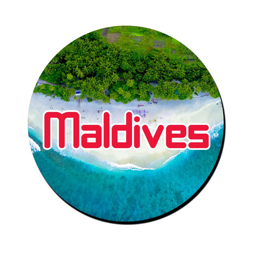 ShopTwiz Maldives Collection Decorative Large Fridge Magnet